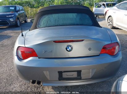 Lot #2997777670 2006 BMW Z4 3.0I