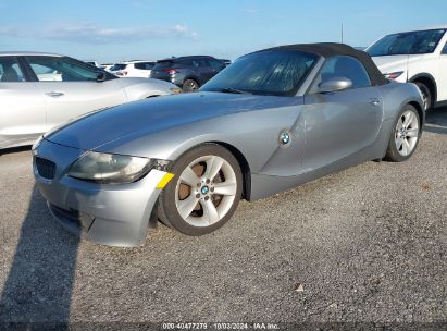 Lot #2997777670 2006 BMW Z4 3.0I