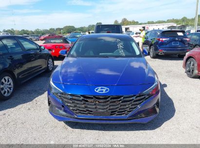 Lot #2996534558 2023 HYUNDAI ELANTRA HYBRID LIMITED