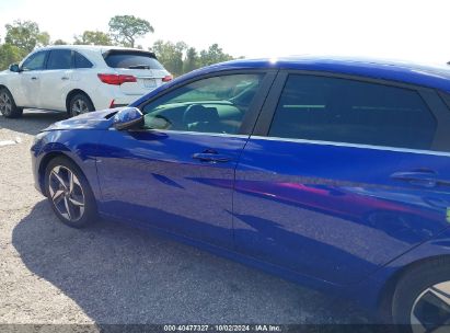 Lot #2996534558 2023 HYUNDAI ELANTRA HYBRID LIMITED