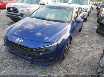 Lot #2996534558 2023 HYUNDAI ELANTRA HYBRID LIMITED