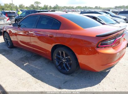 Lot #2996534560 2022 DODGE CHARGER SXT RWD