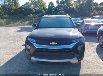 Lot #2996534557 2022 CHEVROLET TRAILBLAZER FWD LT