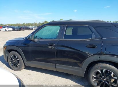 Lot #2996534557 2022 CHEVROLET TRAILBLAZER FWD LT