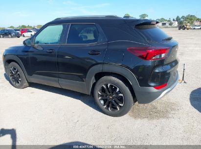 Lot #2996534557 2022 CHEVROLET TRAILBLAZER FWD LT