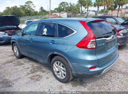 Lot #2996534554 2016 HONDA CR-V EX