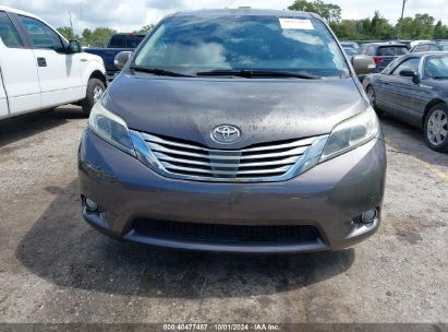 Lot #2996534551 2015 TOYOTA SIENNA LIMITED PREMIUM 7 PASSENGER