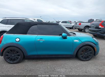 Lot #2996534548 2017 MINI CONVERTIBLE COOPER S