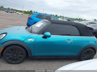 Lot #2996534548 2017 MINI CONVERTIBLE COOPER S