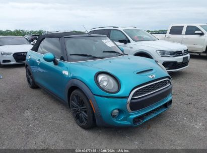 Lot #2996534548 2017 MINI CONVERTIBLE COOPER S