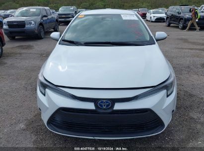 Lot #2992826821 2024 TOYOTA COROLLA HYBRID LE