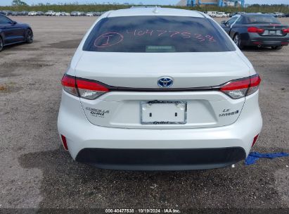 Lot #2992826821 2024 TOYOTA COROLLA HYBRID LE