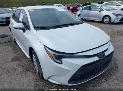 Lot #2992826821 2024 TOYOTA COROLLA HYBRID LE