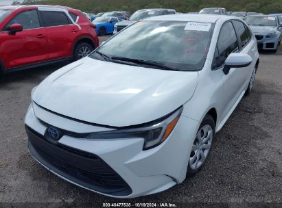 Lot #2992826821 2024 TOYOTA COROLLA HYBRID LE