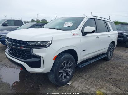 Lot #2992833902 2021 CHEVROLET TAHOE 4WD Z71