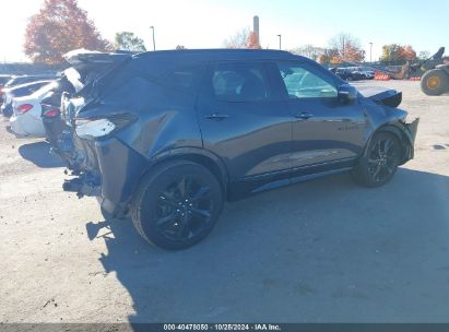 Lot #2992818425 2021 CHEVROLET BLAZER AWD RS