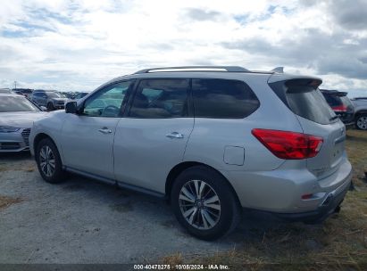 Lot #2992826784 2020 NISSAN PATHFINDER SL 2WD