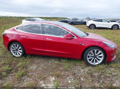 Lot #2992826771 2020 TESLA MODEL 3 LONG RANGE DUAL MOTOR ALL-WHEEL DRIVE