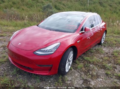 Lot #2992826771 2020 TESLA MODEL 3 LONG RANGE DUAL MOTOR ALL-WHEEL DRIVE