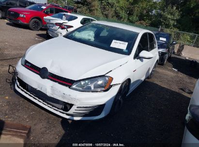 Lot #3056070944 2015 VOLKSWAGEN GOLF GTI 2.0T S 4-DOOR