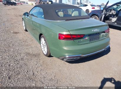 Lot #2992833897 2024 AUDI A5 CABRIOLET PREMIUM PLUS 45 TFSI S LINE QUATTRO S TRONIC