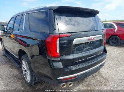 Lot #2992833903 2022 GMC YUKON 2WD DENALI