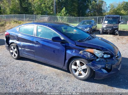 Lot #2997777596 2013 HYUNDAI ELANTRA GLS