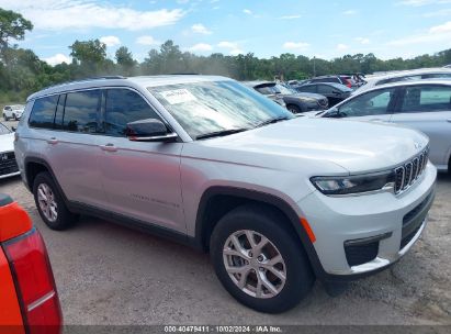 Lot #3035077232 2022 JEEP GRAND CHEROKEE L LIMITED 4X4