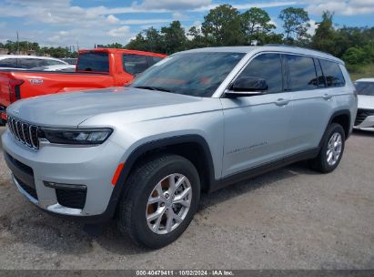 Lot #3035077232 2022 JEEP GRAND CHEROKEE L LIMITED 4X4