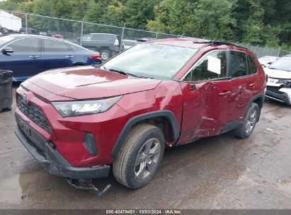 Lot #3052078138 2022 TOYOTA RAV4 HYBRID LE