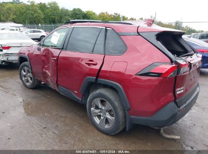 Lot #3052078138 2022 TOYOTA RAV4 HYBRID LE