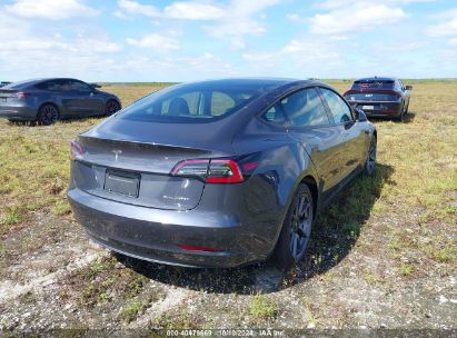 Lot #2992826692 2022 TESLA MODEL 3 LONG RANGE DUAL MOTOR ALL-WHEEL DRIVE