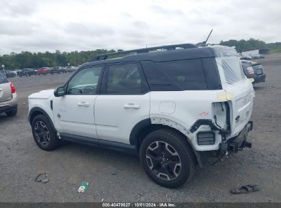 Lot #2991586685 2022 FORD BRONCO SPORT OUTER BANKS