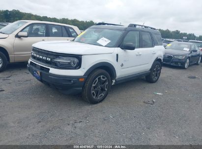 Lot #2991586685 2022 FORD BRONCO SPORT OUTER BANKS