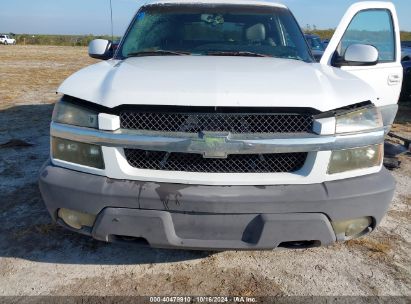 Lot #2991586687 2003 CHEVROLET AVALANCHE 1500