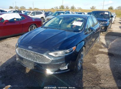 Lot #2992826683 2020 FORD FUSION HYBRID TITANIUM