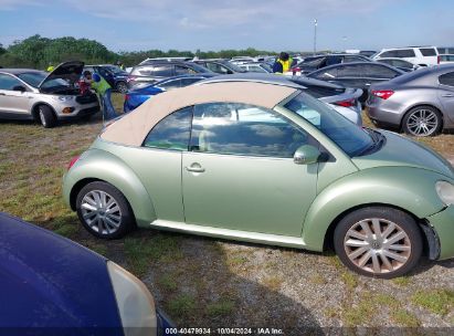 Lot #2991586690 2008 VOLKSWAGEN NEW BEETLE SE