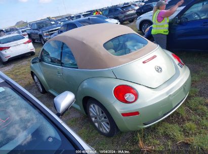 Lot #2991586690 2008 VOLKSWAGEN NEW BEETLE SE