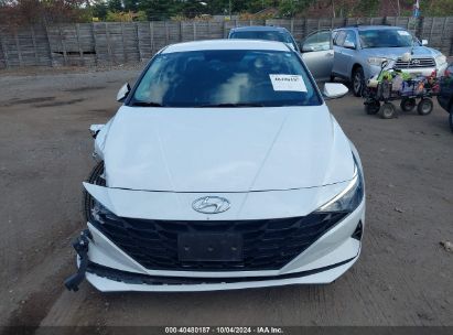 Lot #2992818416 2022 HYUNDAI ELANTRA SEL