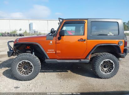 Lot #2997777566 2010 JEEP WRANGLER SPORT