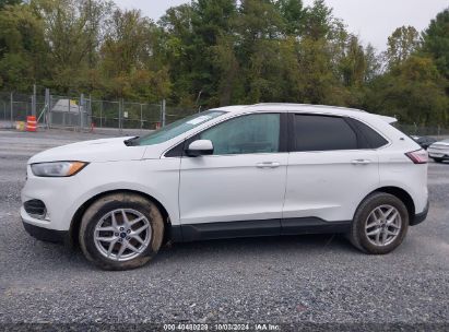 Lot #2997777571 2021 FORD EDGE SEL