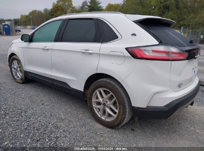 Lot #2997777571 2021 FORD EDGE SEL