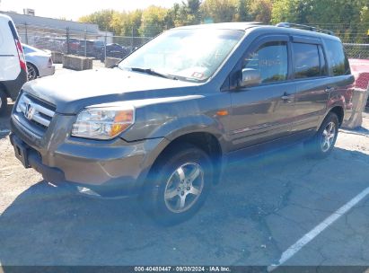 Lot #2996534495 2008 HONDA PILOT EX-L