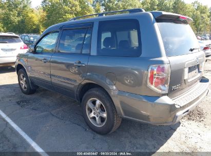 Lot #2996534495 2008 HONDA PILOT EX-L