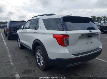 Lot #2992826770 2023 FORD EXPLORER XLT