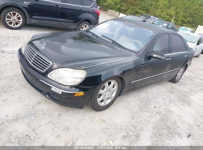 Lot #2997777570 2001 MERCEDES-BENZ S 500