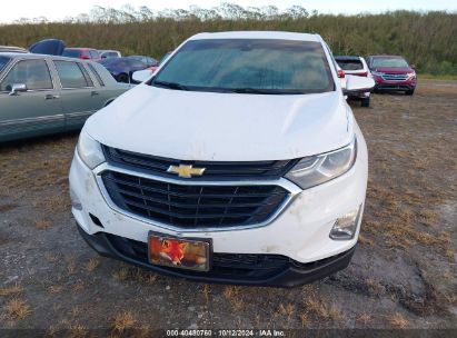 Lot #2995285407 2021 CHEVROLET EQUINOX FWD LT