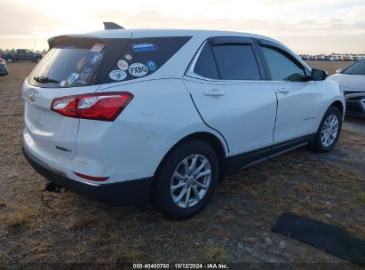 Lot #2995285407 2021 CHEVROLET EQUINOX FWD LT