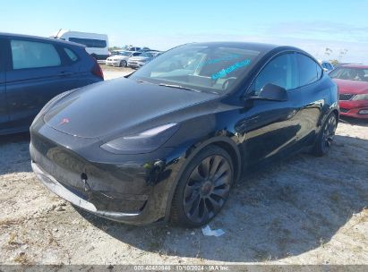 Lot #2992826750 2021 TESLA MODEL Y PERFORMANCE DUAL MOTOR ALL-WHEEL DRIVE