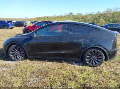 Lot #2992826750 2021 TESLA MODEL Y PERFORMANCE DUAL MOTOR ALL-WHEEL DRIVE